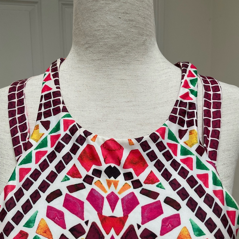 Becca Colorful Swim Top Medium - Picture 5 of 10